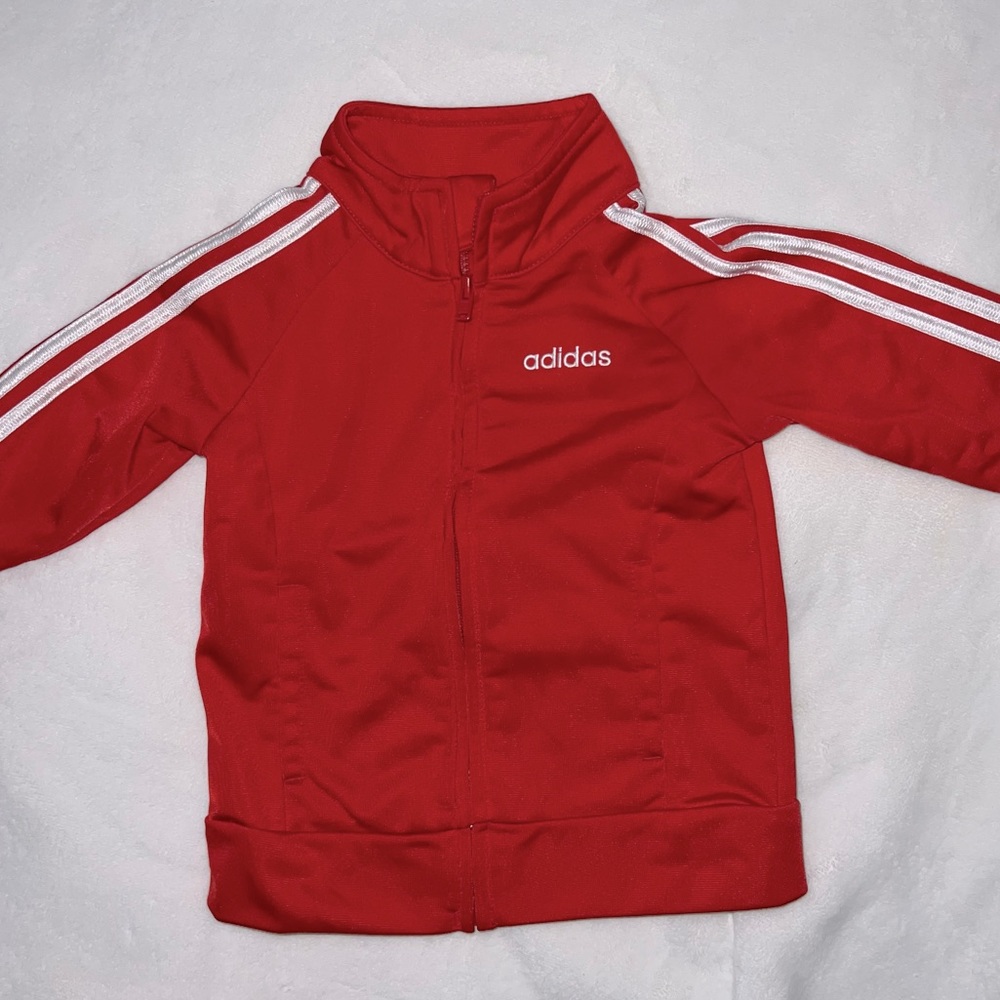 Adidas red Track jacket